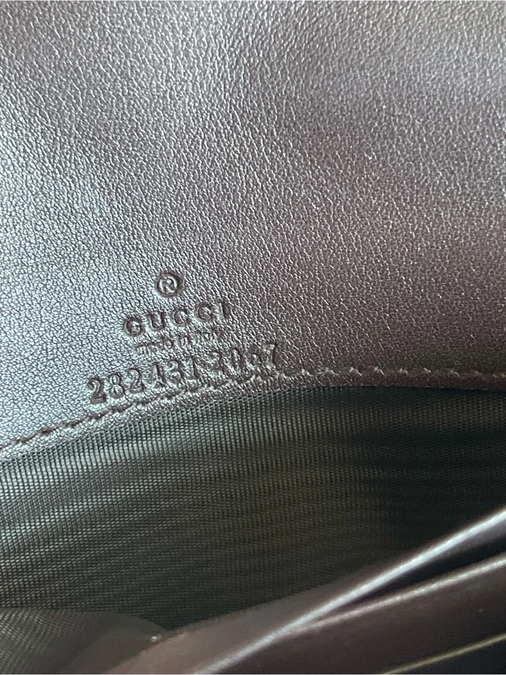 Authentic Gucci vintage GG marmont long wallet